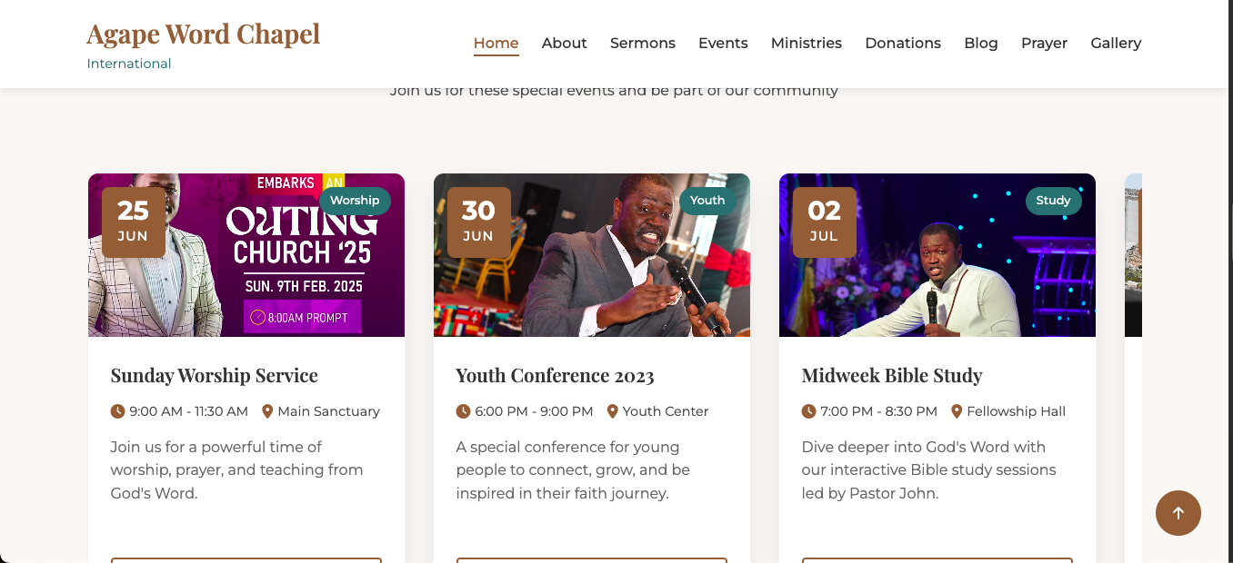 Church Website